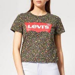 Levis Ditsy Secret Garden floral tshirt